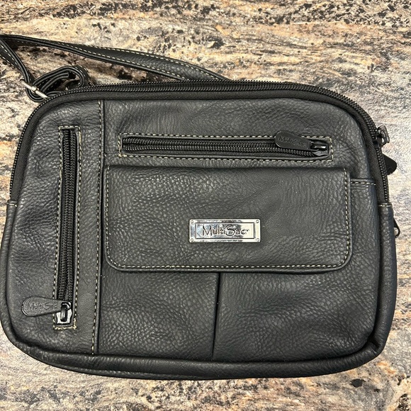 Multisac Handbags - Black Crossbody Bag
